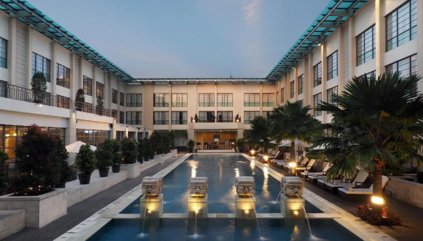 Hotel Pool Area