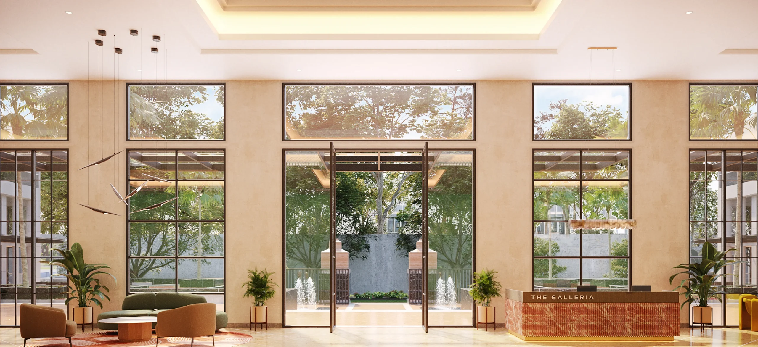 interior lobby